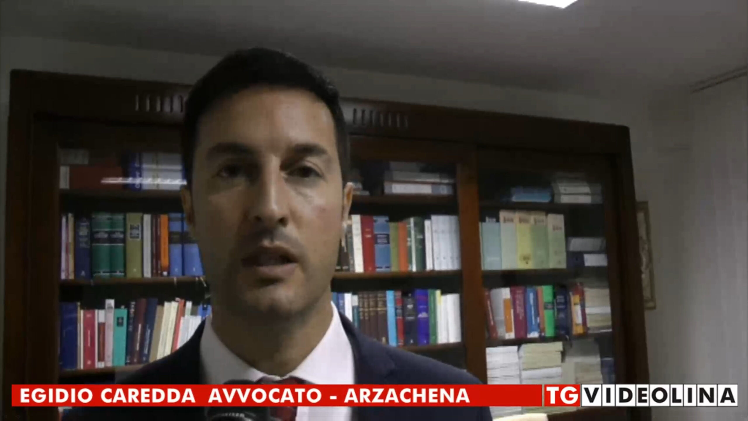 Avvocato Egidio Caredda intervistato a Videolina